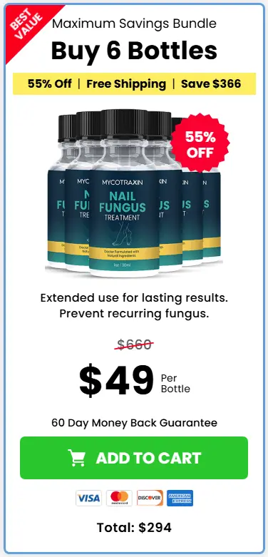 Mycotraxin Pricing